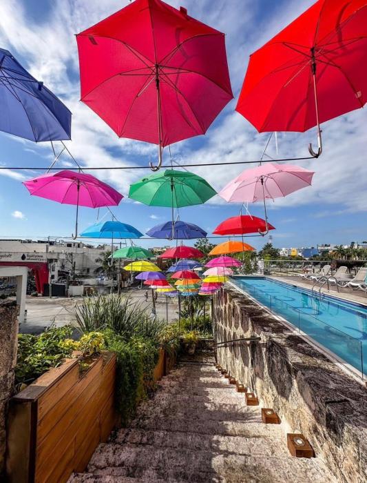 Caribbean Family Escape 2BR Close 5th av and Beach Rooftop hotel
