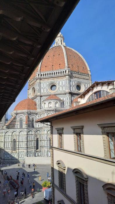 The window onto the Duomo