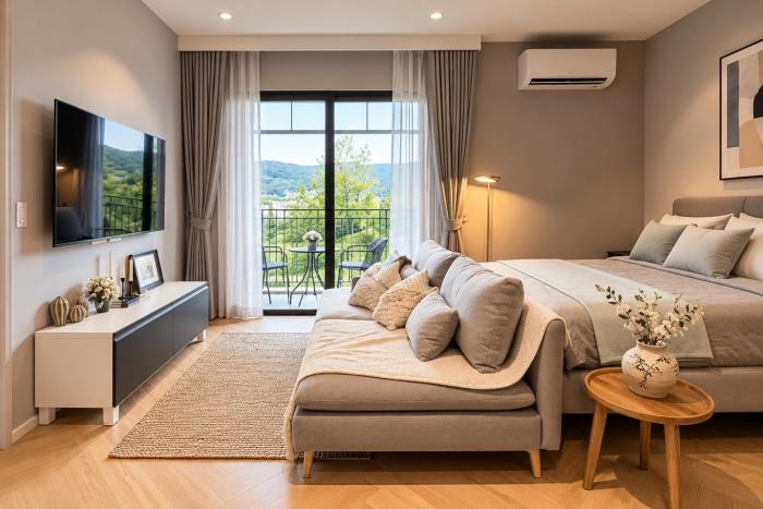 Title Legendary Studio with Balcony by TVC