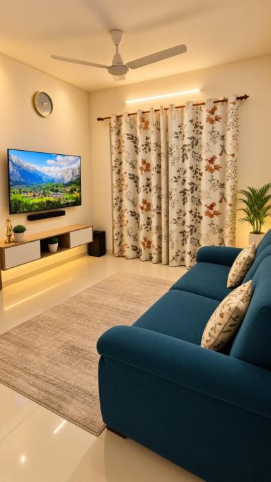 The Aurelia Residence Refined 2BHK Luxury Stay