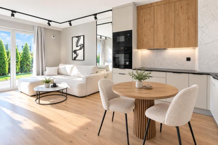 Apartament z Tarasem Parking Smart TV Wi-Fi