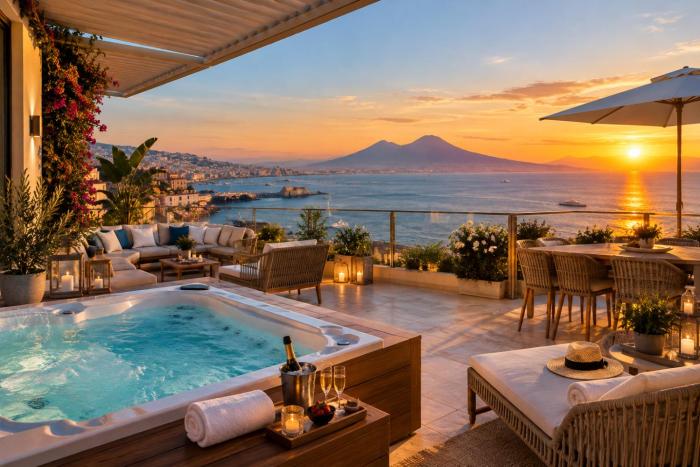 the luxury villa naples