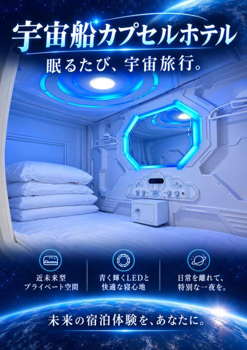 Kiba no Tsuru MenOnly Capsule Hotel
