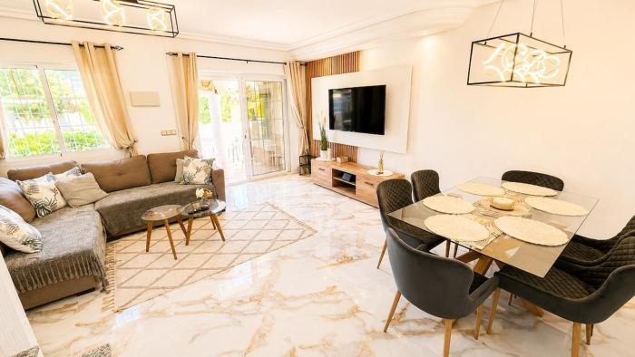 Ruhiges Ferienhaus für 6 Personen und 10 Min zum Strand