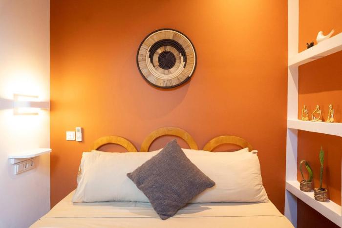 Your peaceful getaway at Paje Beach in a one-bedroom flat with large terrace and pool