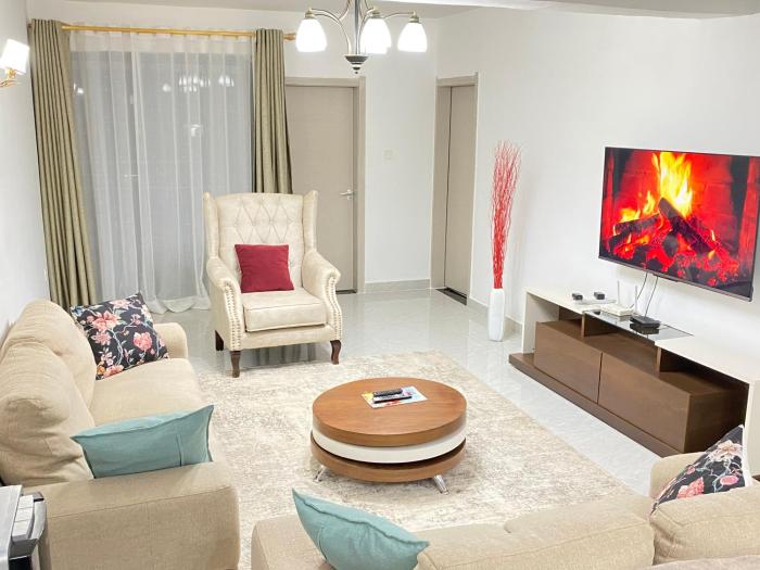 City View Escape- Spacious 3BR Apt near Yaya Centre