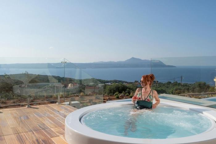 Sea View Villa Infinity Pool Jacuzzi Yoga Deck Gym