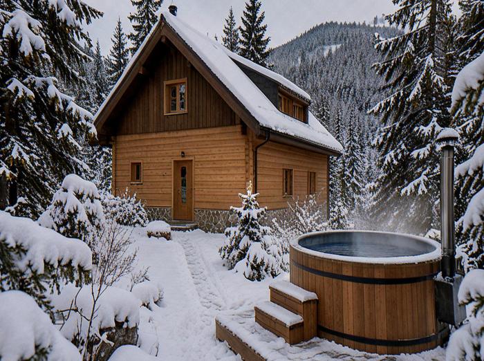 Modern lodge in Demänovská Dolina