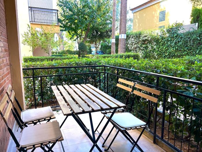 Casa Azahar Benicàssim Bajo con terraza a 9 min de la playa