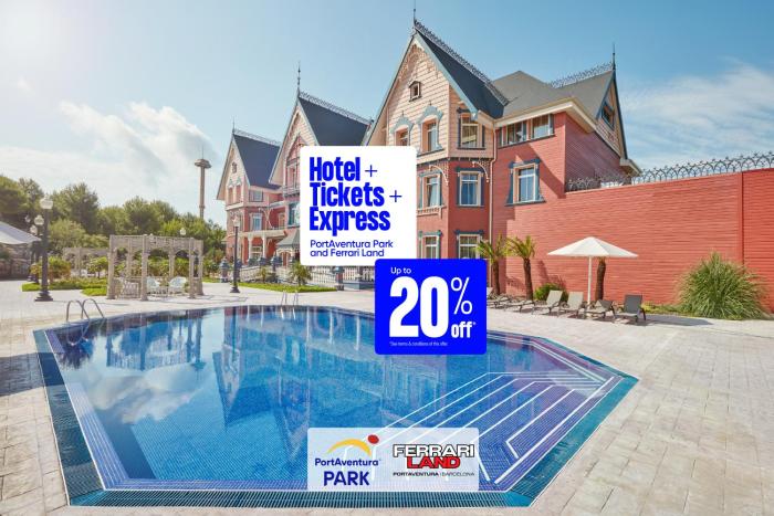 PortAventura Hotel Lucys Mansion - Includes unlimited access & Express wristband to PortAventura Park & Ferrari Land