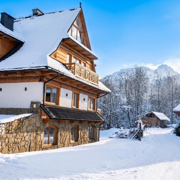 Cozy Apartment in Kościelisko with Mountain View