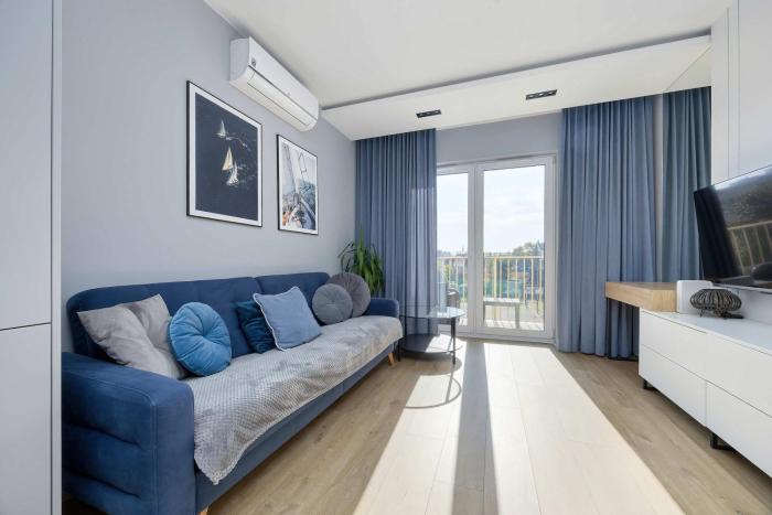 Comfortable Apartment Air Conditioning in Kielce by Noclegi Renters