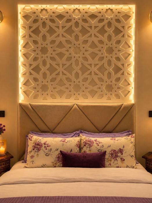 Riad-Style Apartment Near Airport & Hammam