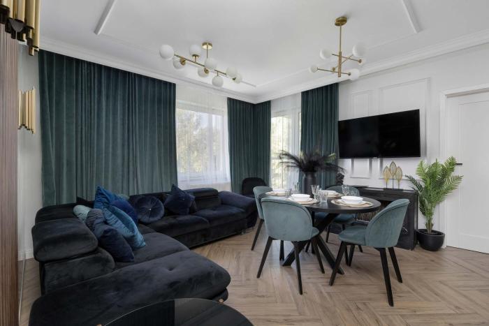 Spacious Apartment with a Private Sauna Cedzyna Świętego Andrzeja 5 by Heyrent