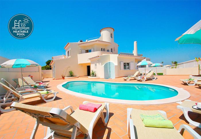 Villa Moorea - Moradia com piscina aquecível, ginásio e BBQ - Galé, Albufeira