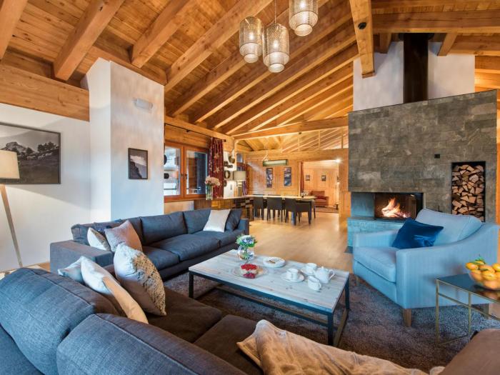 Splendida sistemazione presso Chalet Carla a Listolade, con una vista da sogno