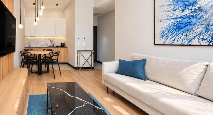 Nad Zatoką Apartament 223 by Warmia4Rent, przy samym jeziorze Ukiel