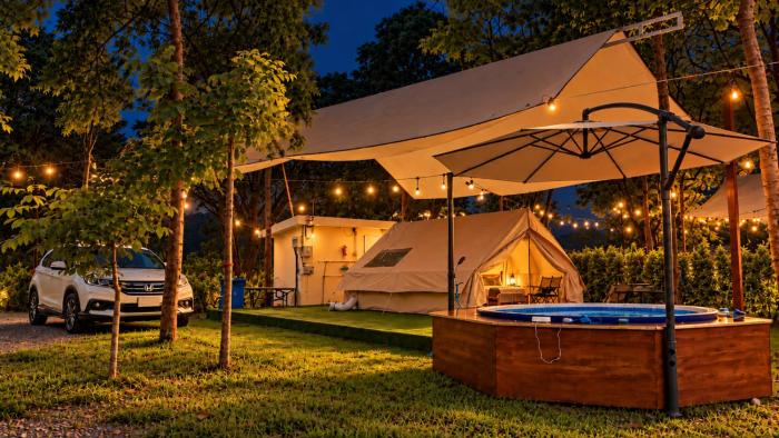 Riverside Glamping Resort Kanchanaburi