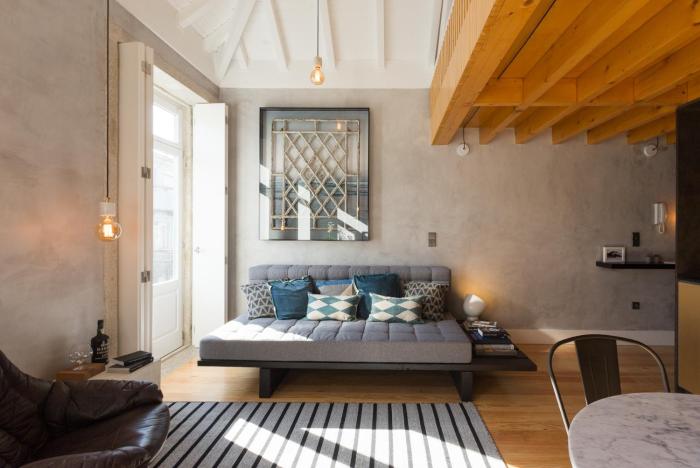 Gold & Grey Loft Almada