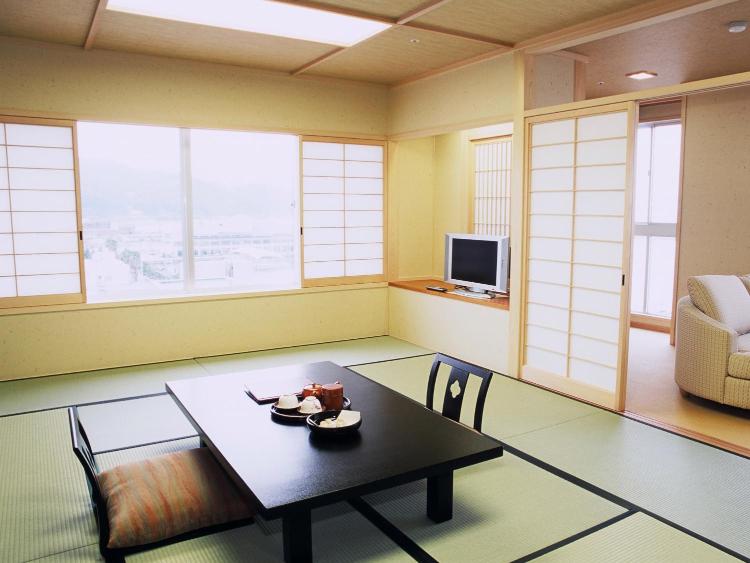 Japanese-Style Twin Room with Open-Air Bath - Smoking