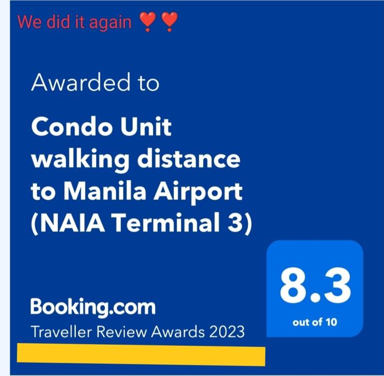 Condo Unit walking distance to Manila Airport (NAIA Terminal 3), Manille –  Tarifs 2024
