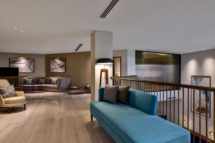 Royal Suite, Executive Lounge Access, Afternoon Tea, Happy Hour and Airport Transfers, 1 King, Garden View - Complimentary DXB Airport Shuttle Drop Off