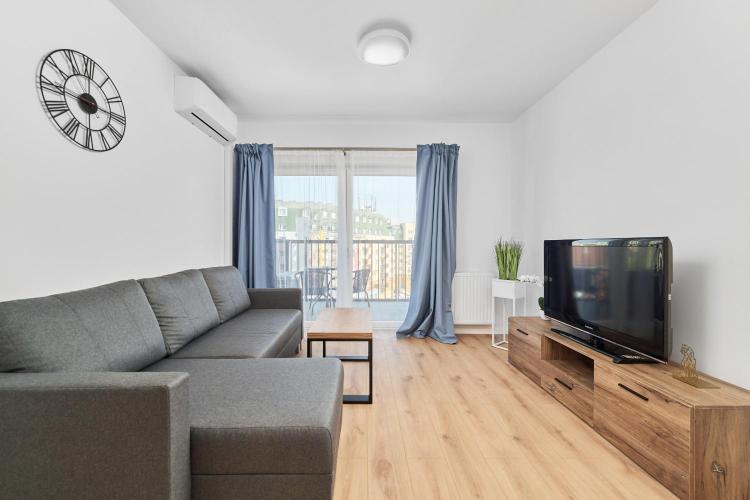 Apartment mit Balkon