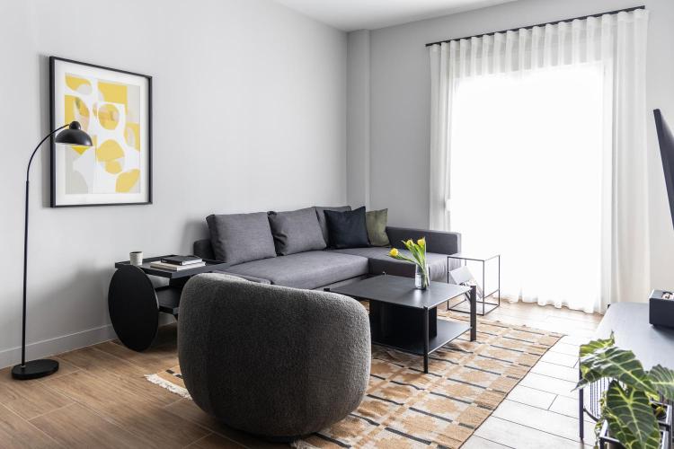 Two-Bedroom Apartment with Balcony