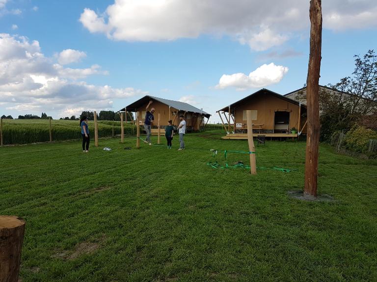 Glamping op het Zeugekot - Ferienwohnung Beveren