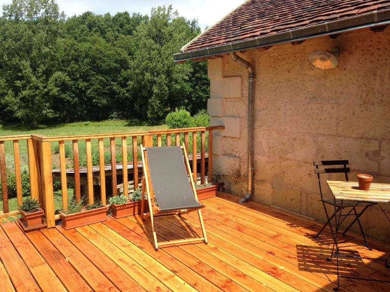 studio avec terrasse Abbaye d'Aiguevive - B&B Faverolles-sur-Cher