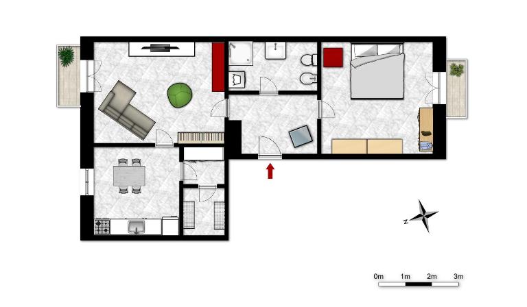 La Casa nel Mulino - Ferienwohnung Cuneo