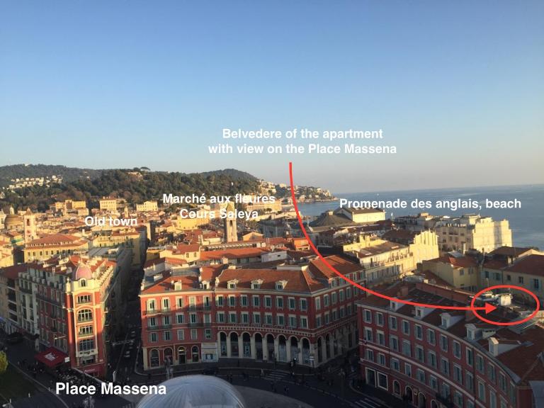 Apartment on Place Massena - Bed and Breakfast Nice