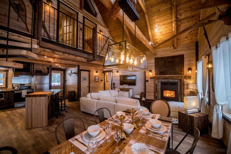 Les 3 Cavaliers - Les Chalets Spa Canada - B&B La Malbaie