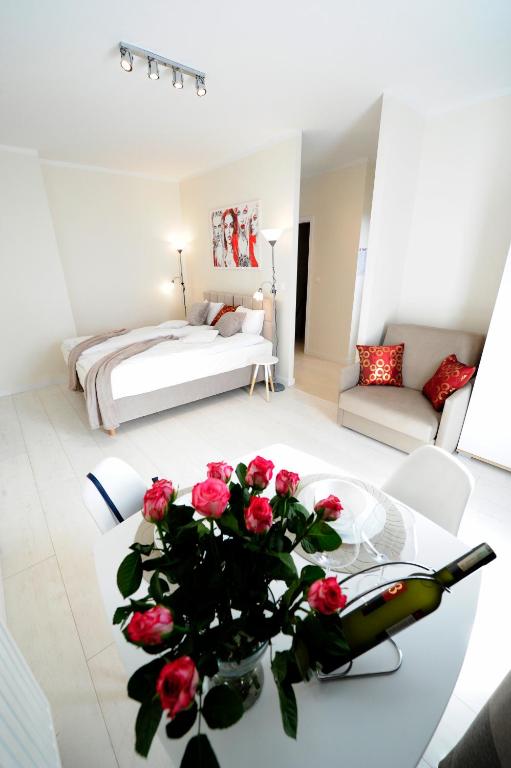 Romantic Sky Apartment- 15th floor - Bed and Breakfast Krakau