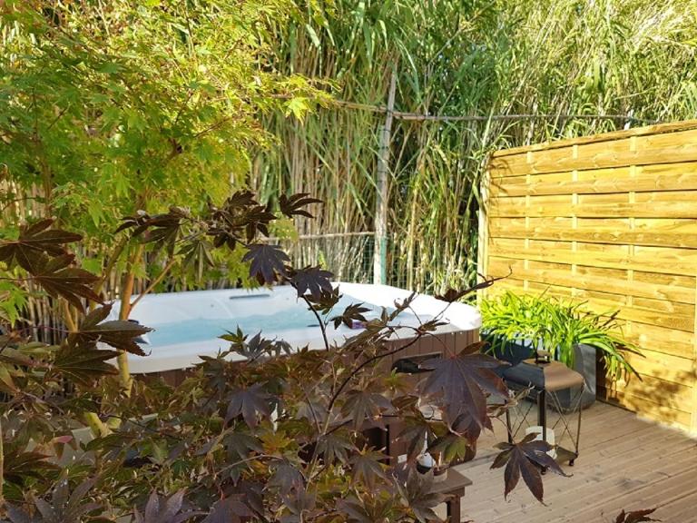 Gîte Les Roseaux Spa extérieur privatif inclus - Ferienwohnung Moussan