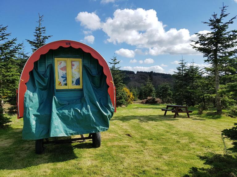 Clissmann Horse Caravans Glamping - Bed and Breakfast Rathdrum