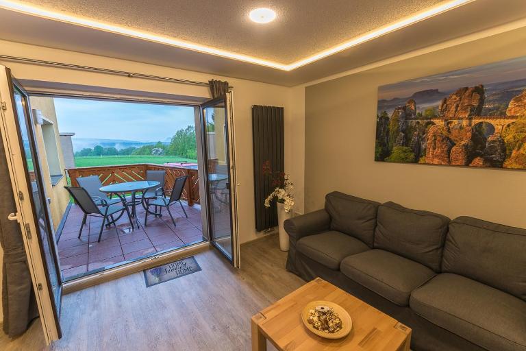 Ferienwohnung "Turmblick" - Ferienwohnung Rathmannsdorf