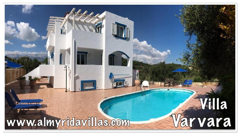 Villa Varvara in Almyrida slechts 350m vanaf het strand - Auto huren niet nodig - Gratis Samariakloof - Bed and Breakfast Almirida
