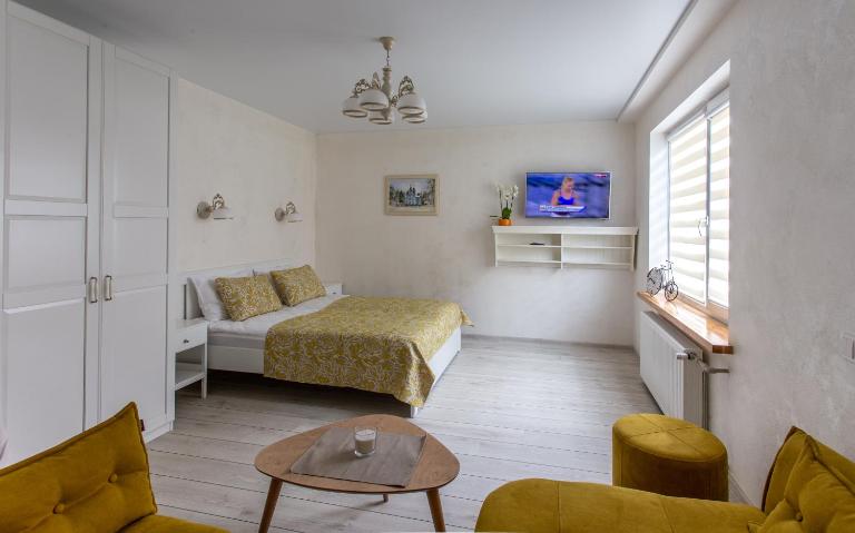 Classic Old Town Apartment - Chambres d'hôtes Druskininkai