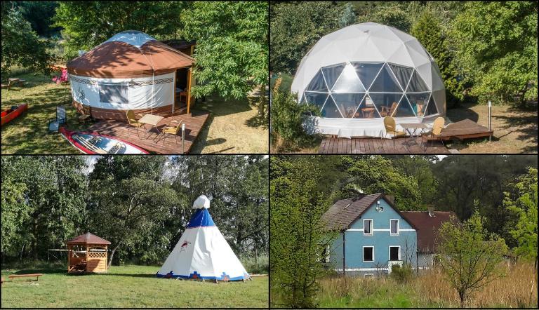 Glamping Podgrodzie - Chambres d'hôtes Nowe Warpno