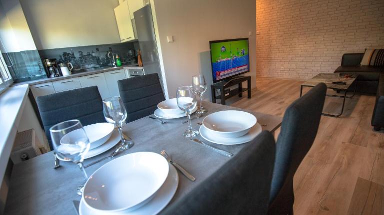 JDK Apartamenty Serbinowska 53m2 6-osobowy - B&B Kalisz