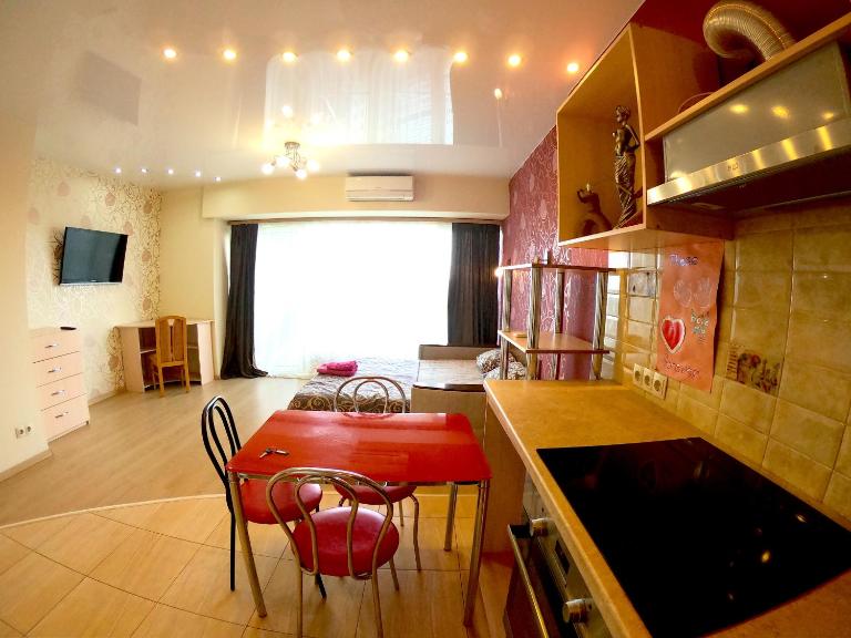 LUX studio river view 24 floor - Kirova 27D - Ferienwohnung Dnipro