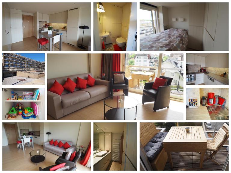 Appartement sur la digue - De Haan - Le Coq - Silver Beach D2 - Chambres d'hôtes De Haan