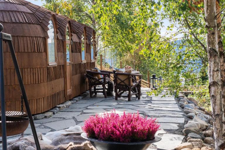 Konglehytta: Panoramautsikt - Sauna - 60 min fra Oslo - B&B Stange