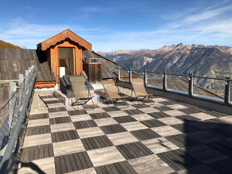 Penthouse "Bond 007" 120 m2 piscine sauna Risoul 1850 - B&B Risoul