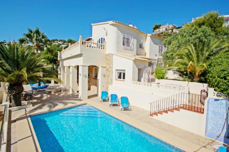 Casa del Campo - sea view villa with private pool in Moraira - B&B Teulada