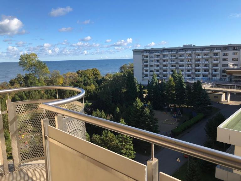 Apartament Ania z widokiem na morze w Hotelu Arka - Ferienwohnung Kolberg