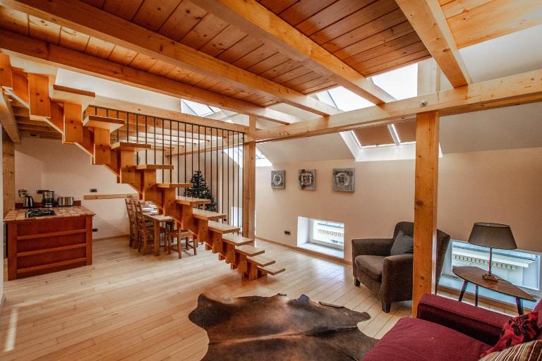Olives Ruterra Loft with Sauna - B&B Praga