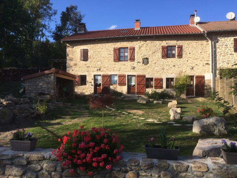 Chambre d'hôte la Fessille B&B piscine et spa 2 personnes - B&B Fayet-Ronaye