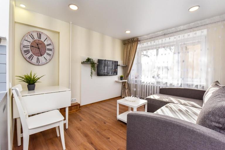 Baltieji Senamiesčio Apartamentai prie Aqua Parko - Ferienwohnung Druskininkai